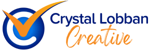 Crystal Lobban Creative's logo.